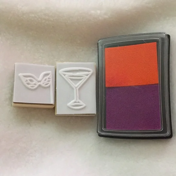 Party Stamp Set with Ink Pad - Picture 3 of 3